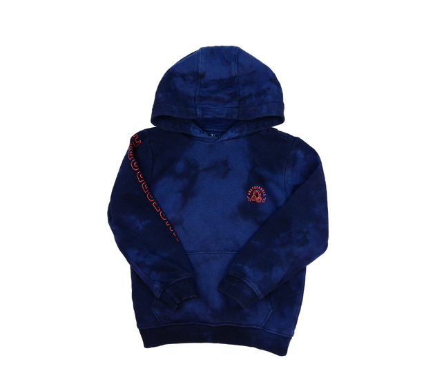 Modrá batikovaná mikina Nutmeg 