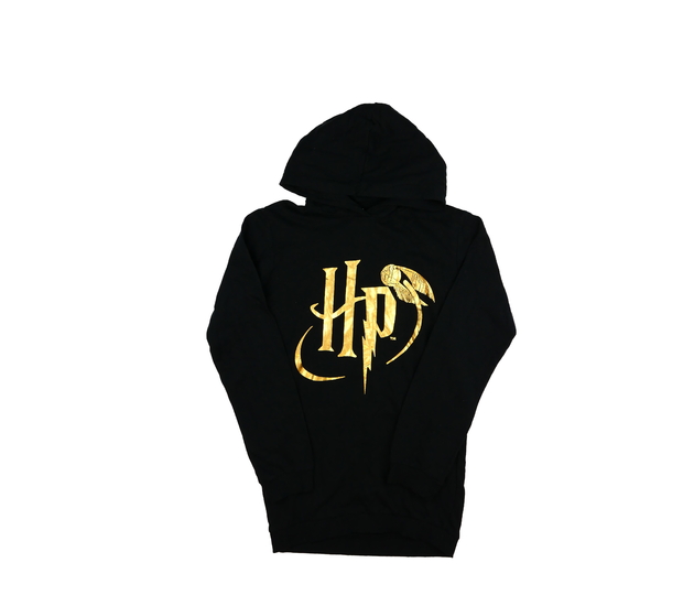 Černá delší mikina Harry Potter