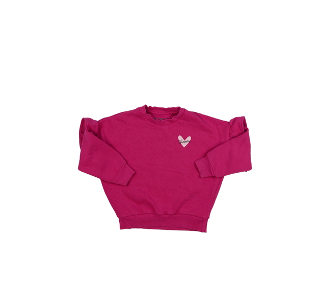 Růžová mikina s volánky F&F