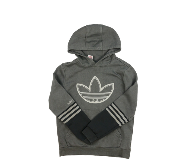 Šedá mikina Adidas 