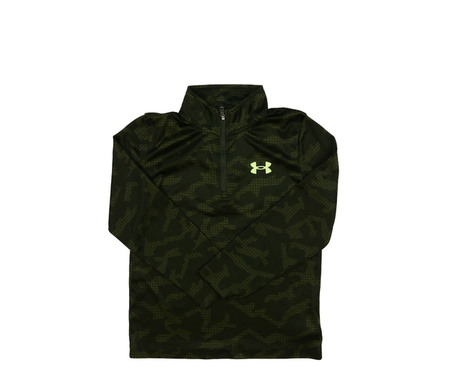 Tmavě zelená slabá sportovní mikina Under Armour