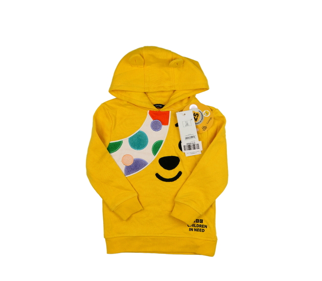 Nová žlutá mikina s medvědem George