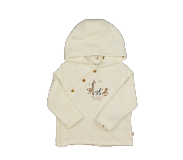 Krémová roztomilá mikina se zvířátky F&F