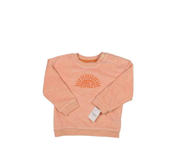 Nová oranžová mikina se sluncem Nutmeg