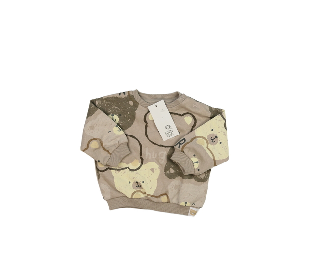 Nová hnědá mikina s medvědy F&F