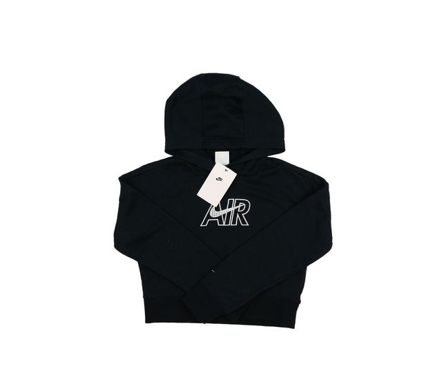 Nová černá crop mikina Nike 