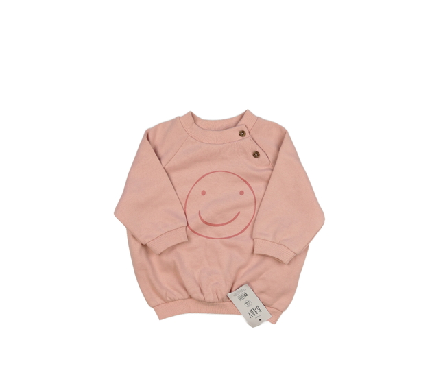 Nová růžová mikina se smajlíkem George