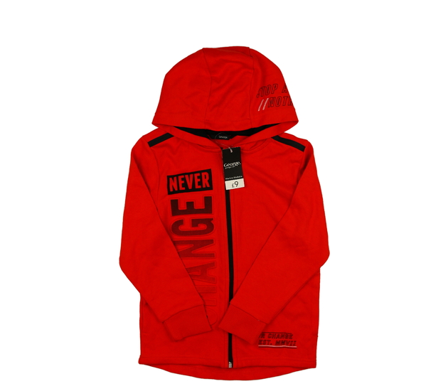 Nová červená mikina George