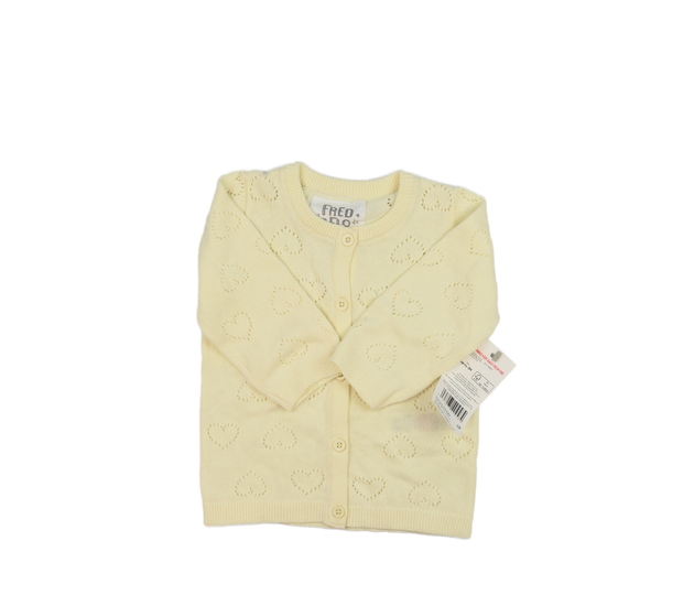 Nový krémový madeirový svetr F&F