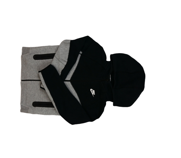 Černo-šedá mikina Nike