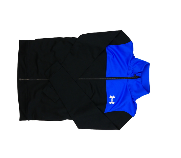 Černo-modrá sportovní mikina EUR 44 Under Armour 