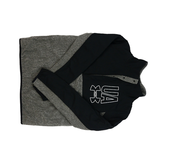 Černo-šedá teplejší mikina Under Armour 