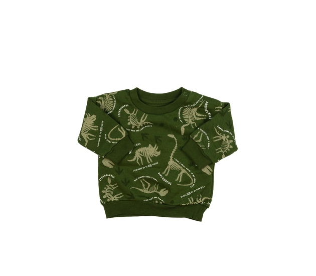 Zelená dinosauří mikina Primark