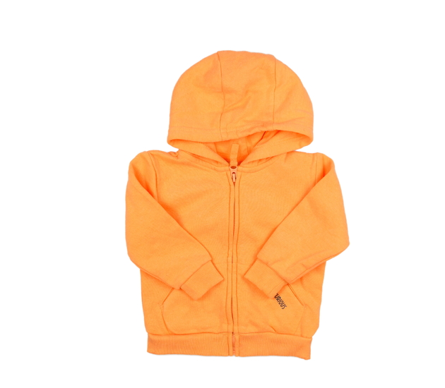 Neonově oranžová mikina 