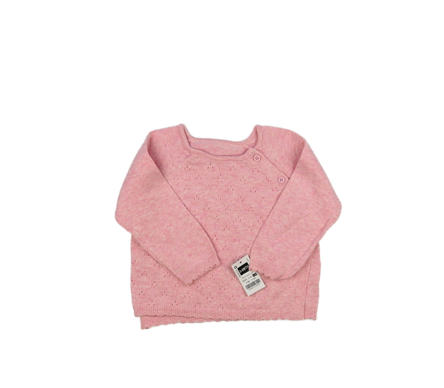 Nový růžový svetřík 