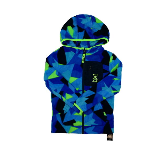 Nová modrá fleecová mikina 