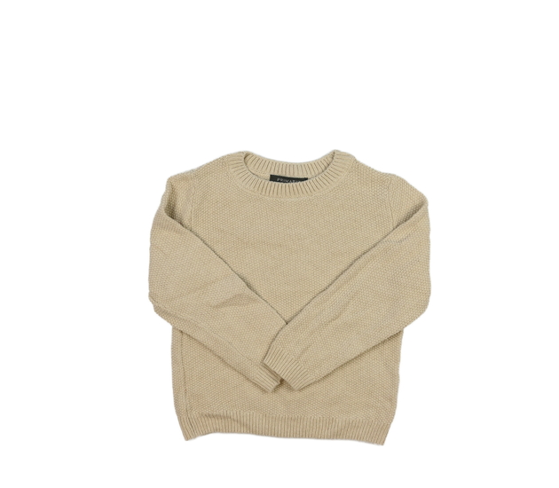 Hnědý přízový svetřík Primark 