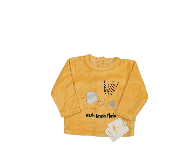 Nová žlutá mikina se slony 