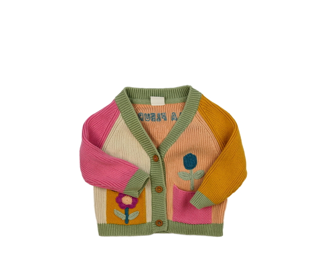 Barevný propínací svetřík Next