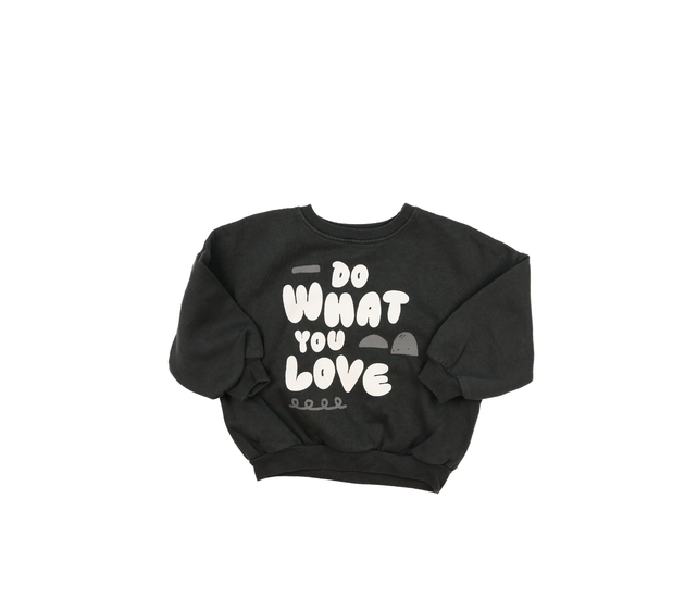 Šedá mikina s nápisy George