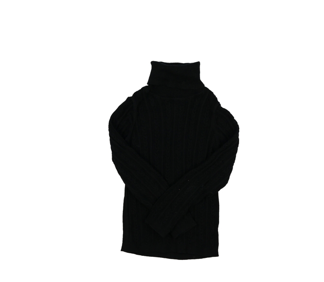 Černý vzorovaný rolák Next