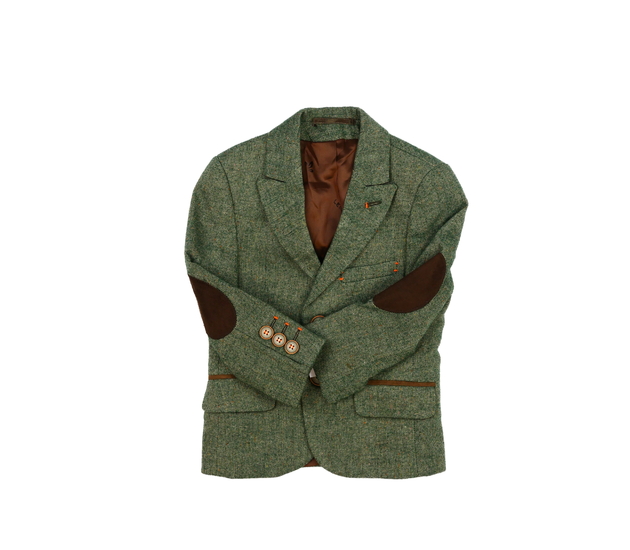 Zelené společenské sako 