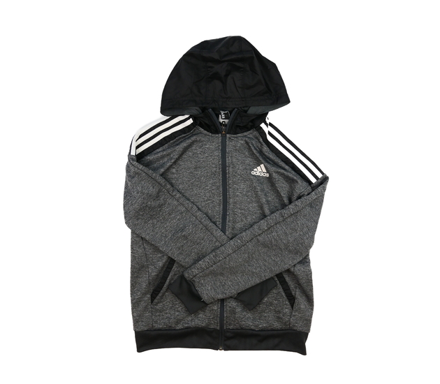 Šedá sportovní mikina Adidas 