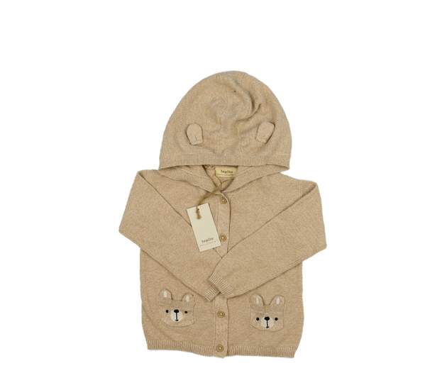 Nový hnědý svetřík s čumáčky 