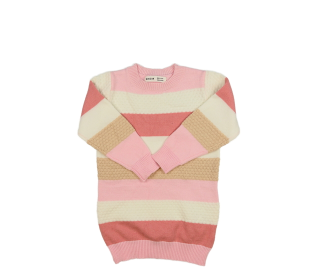 Pruhovaný barevný svetřík 