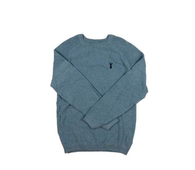 Modrý přízový svetr Next