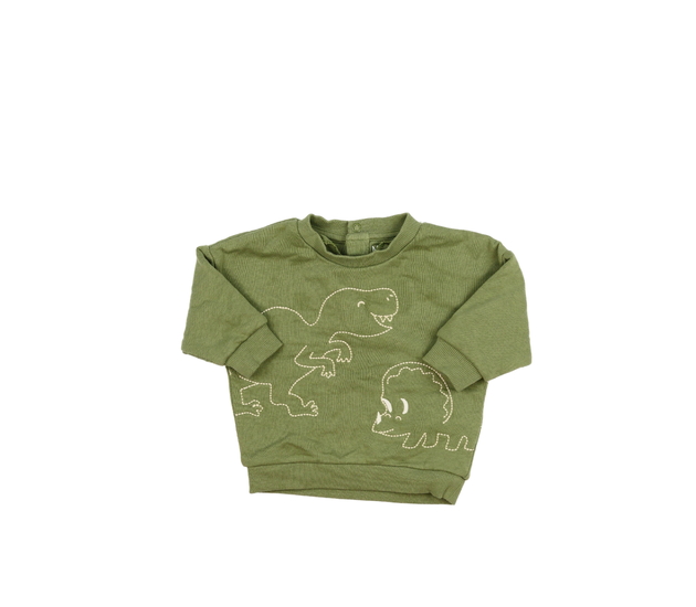 Zelená dinosauří mikina M&S