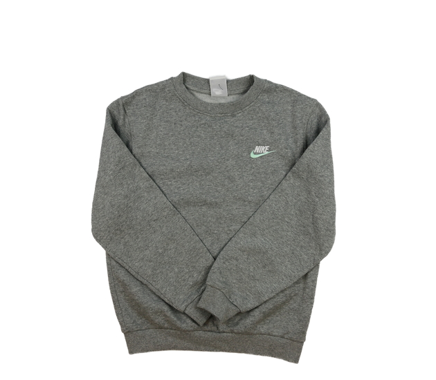 Šedá melírovaná mikina Nike 