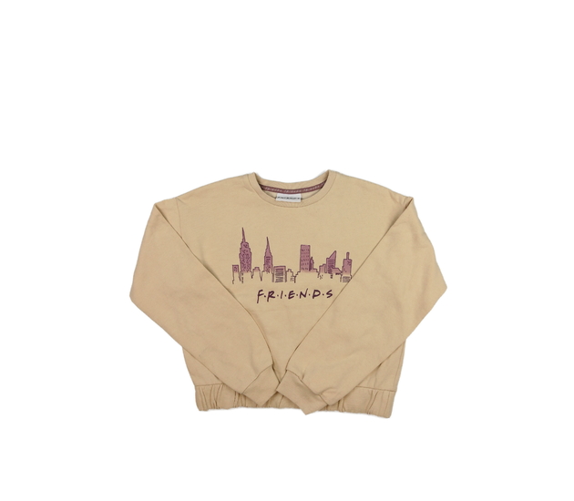 Hnědá kratší mikina F.R.I.E.N.D.S George