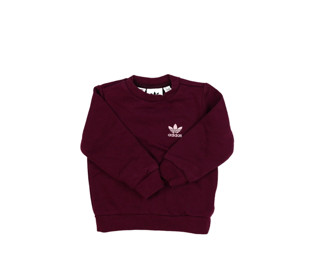 Tmavě purpurová mikina Adidas 