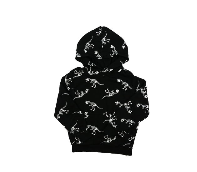 Černá mikina s dinosaury H&M