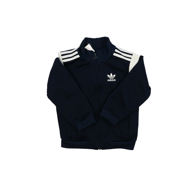 Tmavě modrá mikina Adidas 