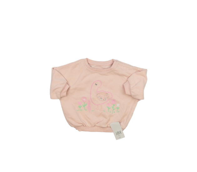 Nová světle růžová mikina s obrázkem George
