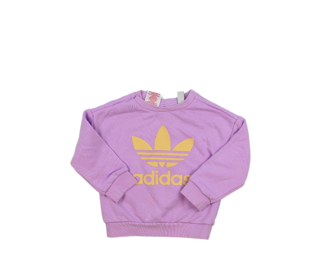 Fialová mikina Adidas