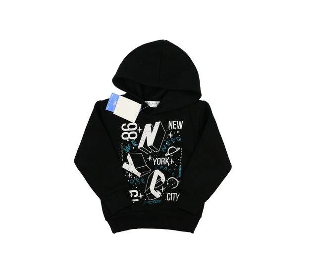 Nová černá stylová mikina 