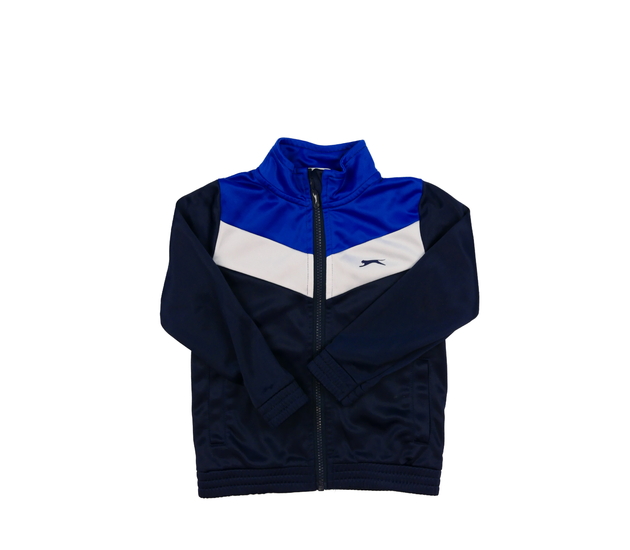 Tmavě modrá sportovní mikina Slazenger