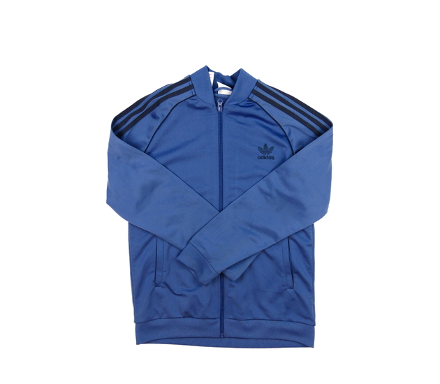Modrá sportovní mikina Adidas 