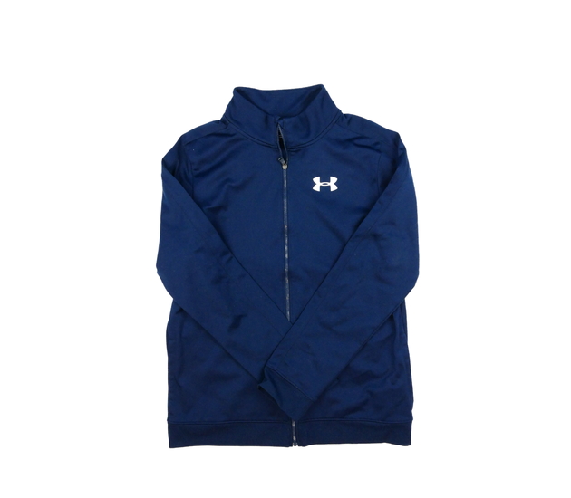 Tmavě modrá sportovní mikina vel. 170 Under Armour