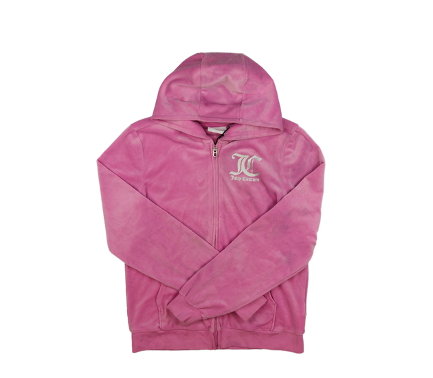 Růžová hebká mikina vel. 176 Juicy Couture