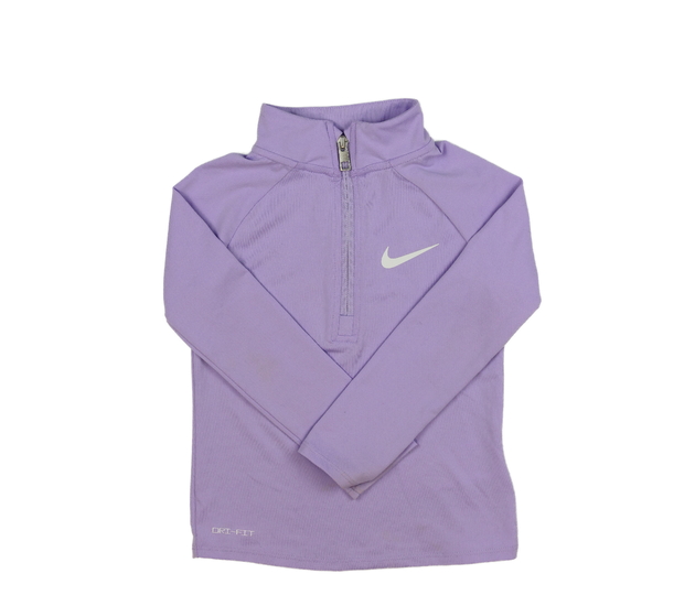 Fialová sportovní mikina Nike 