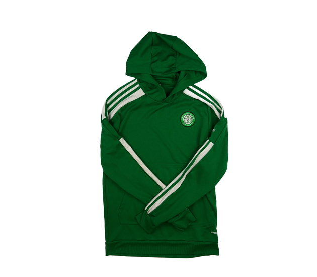 Zelená sportovní mikina vel. 176 Adidas