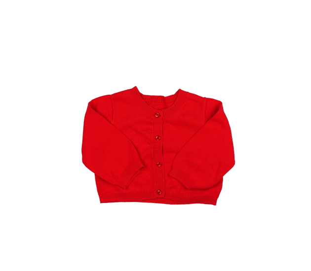 Červený propínací svetřík Mothercare