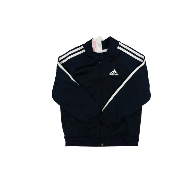 Tmavě modrá sportovní mikina Adidas