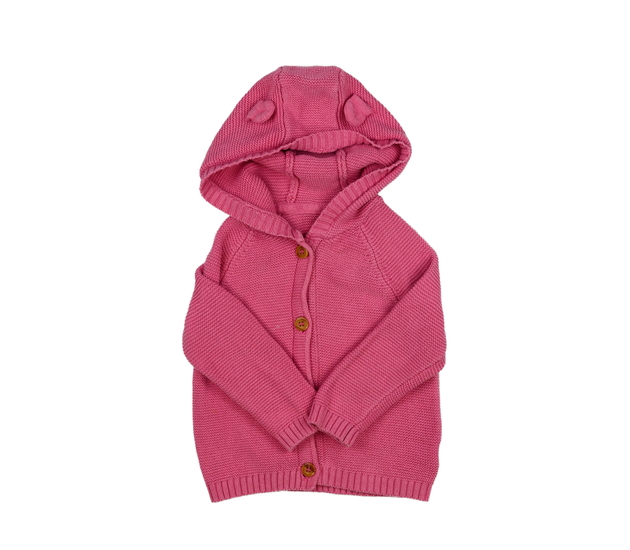 Růžový propínací svetřík Mothercare