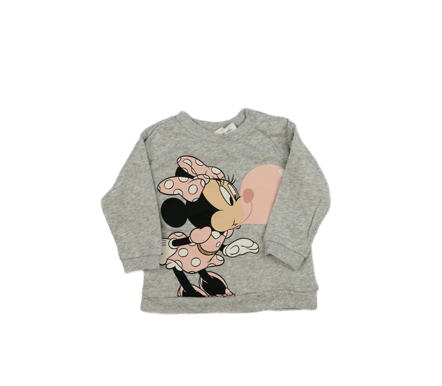 Šedá mikina Minnie Disney H&M