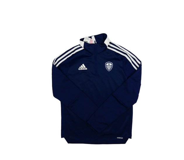 Tmavě modrá sportovní mikina Adidas